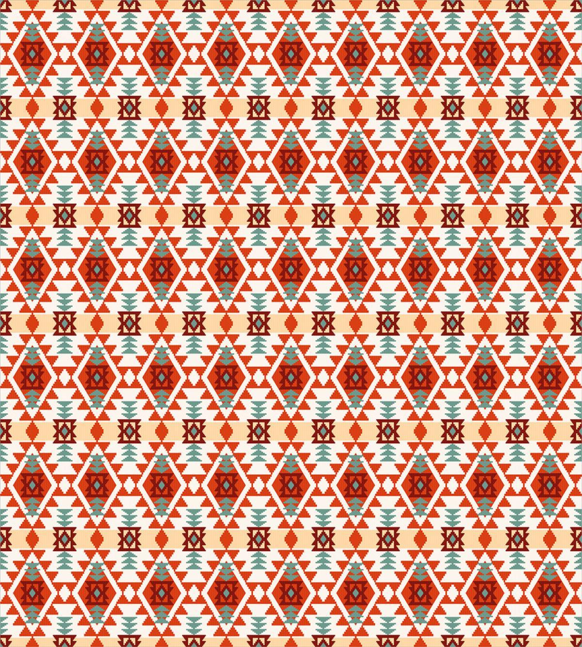 Aztec Folk Native Motif — Pattern
