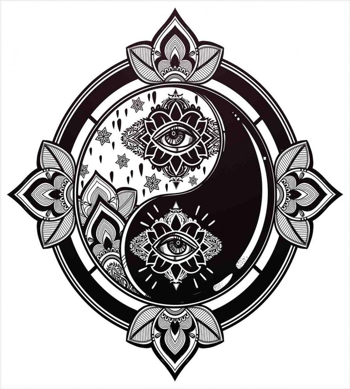 Floral Third Eye Sign — Pattern