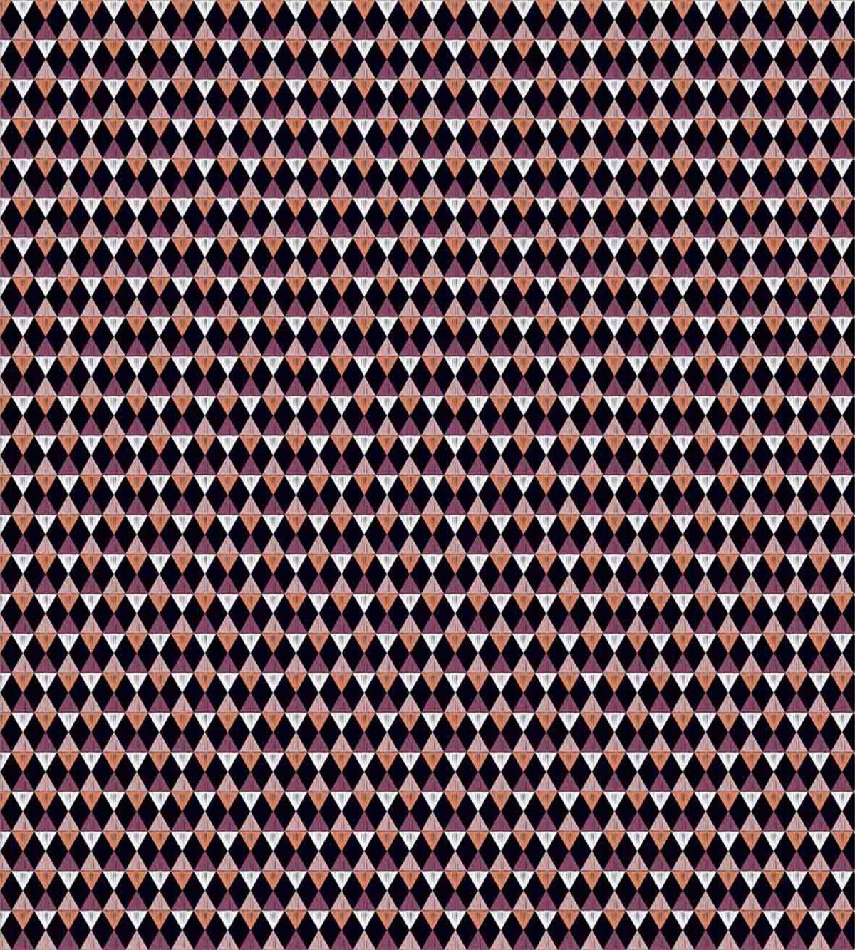 Boho Argyle Scribbled Retro — Pattern