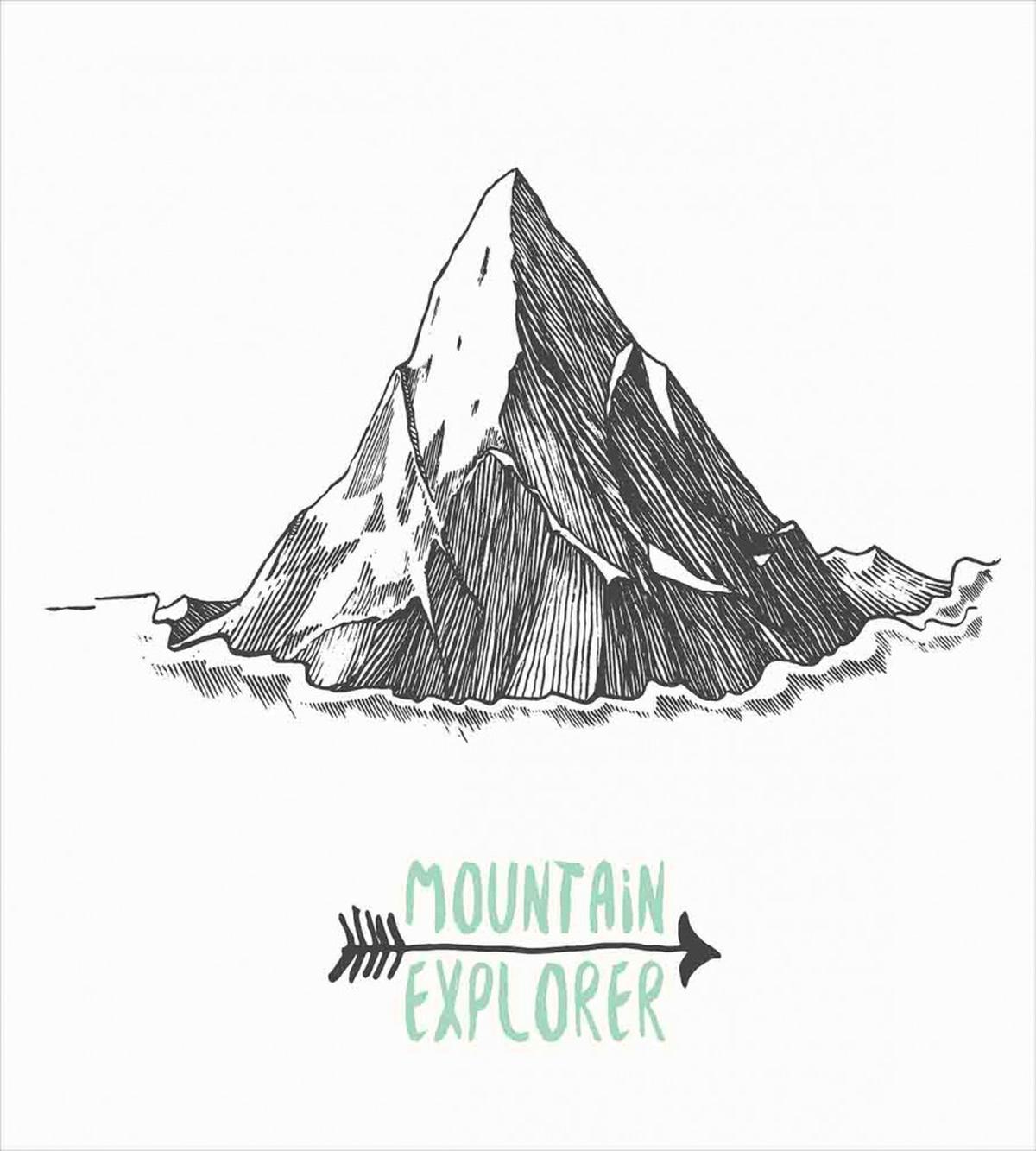 Sketch Mountain Arrow — Pattern