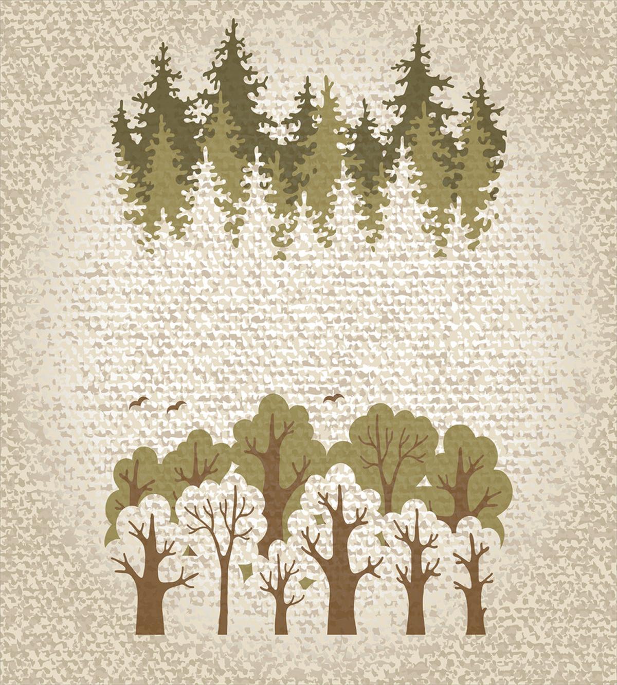 Summer Season Trees — Pattern