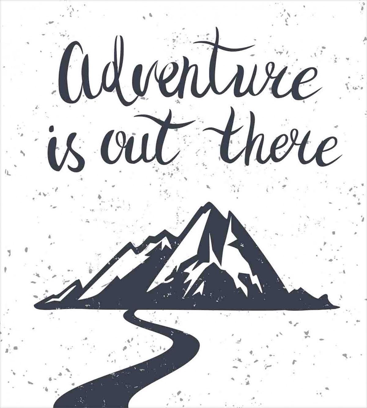Mountain and Road — Pattern