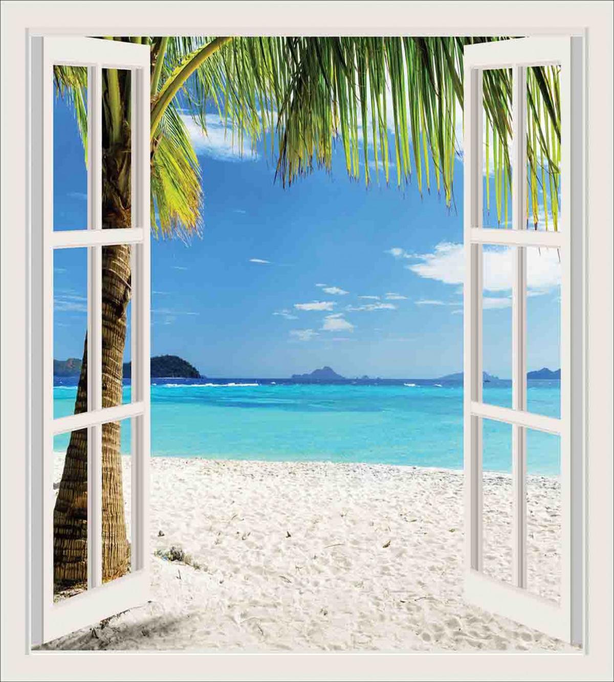 White Wooden Windows — Pattern