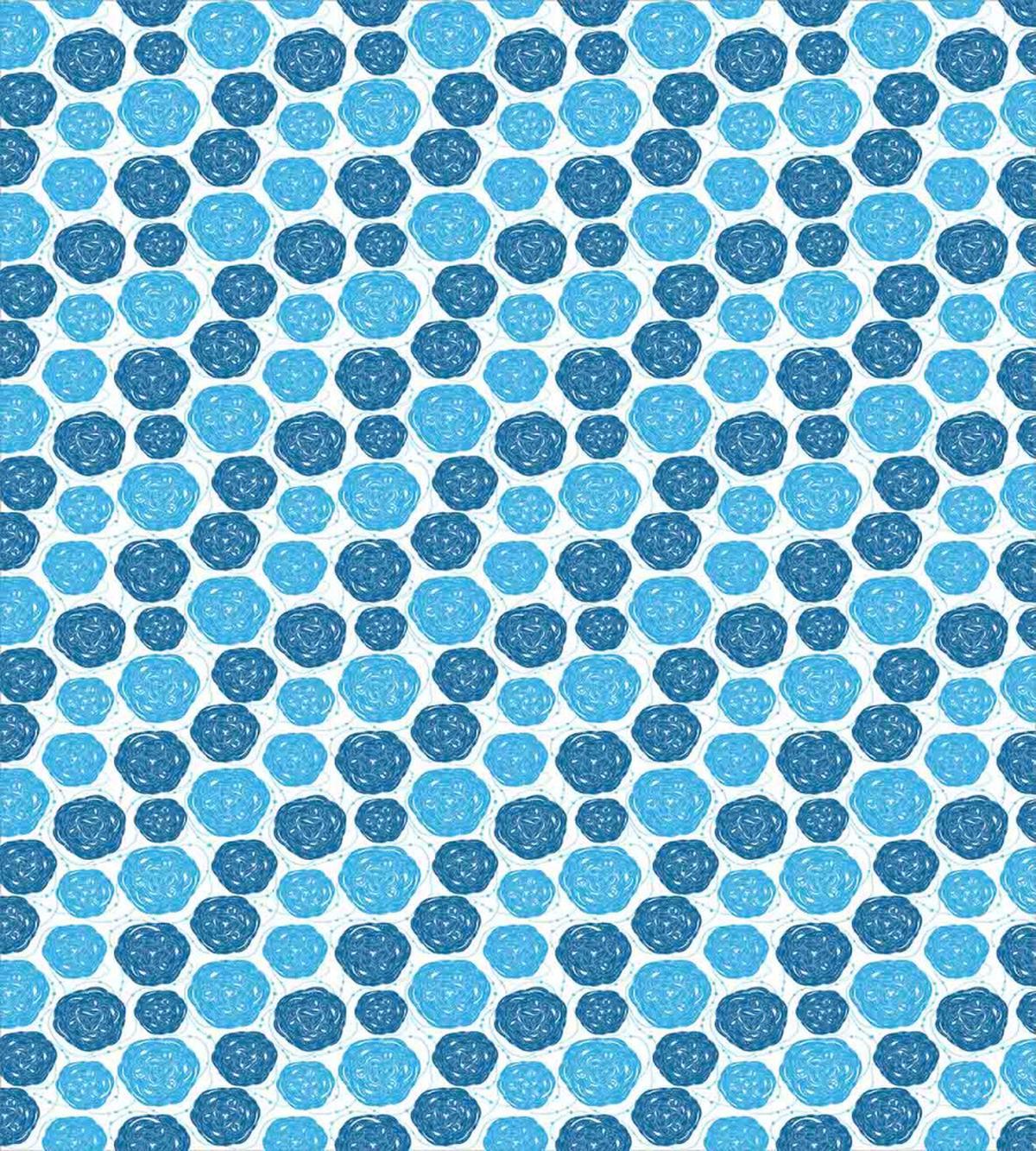 Shapes with Stripes Dots — Pattern