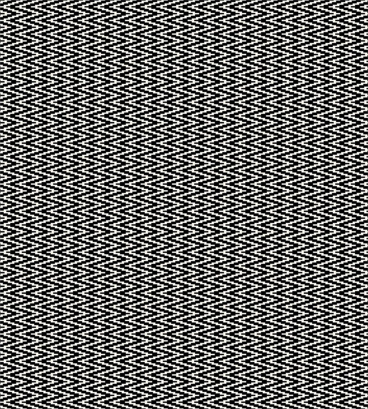 Edgy Lines with Zigzags Art — Pattern