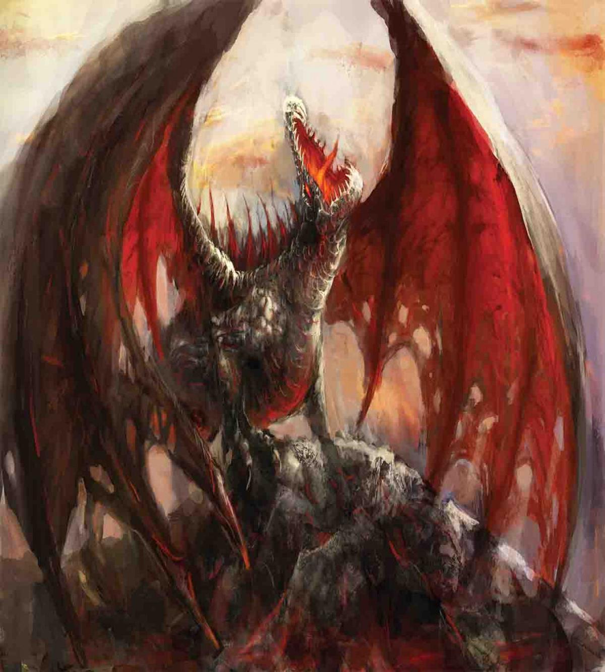 Dragon Mountain Myth — Pattern