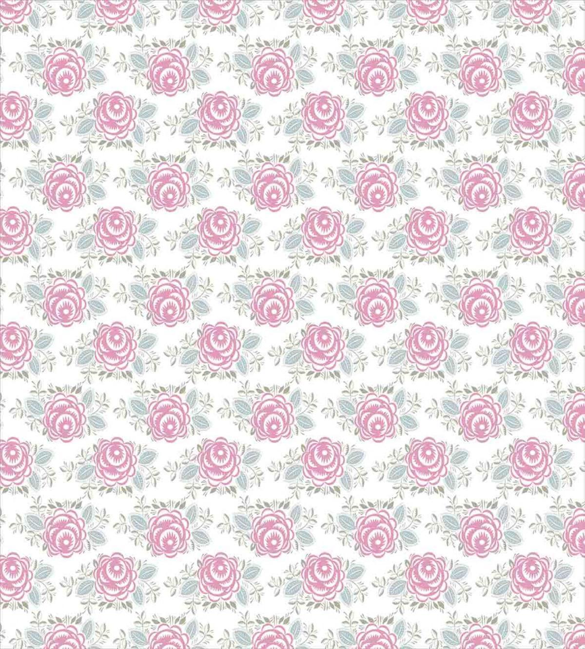 Romantic Pastel Rose — Pattern
