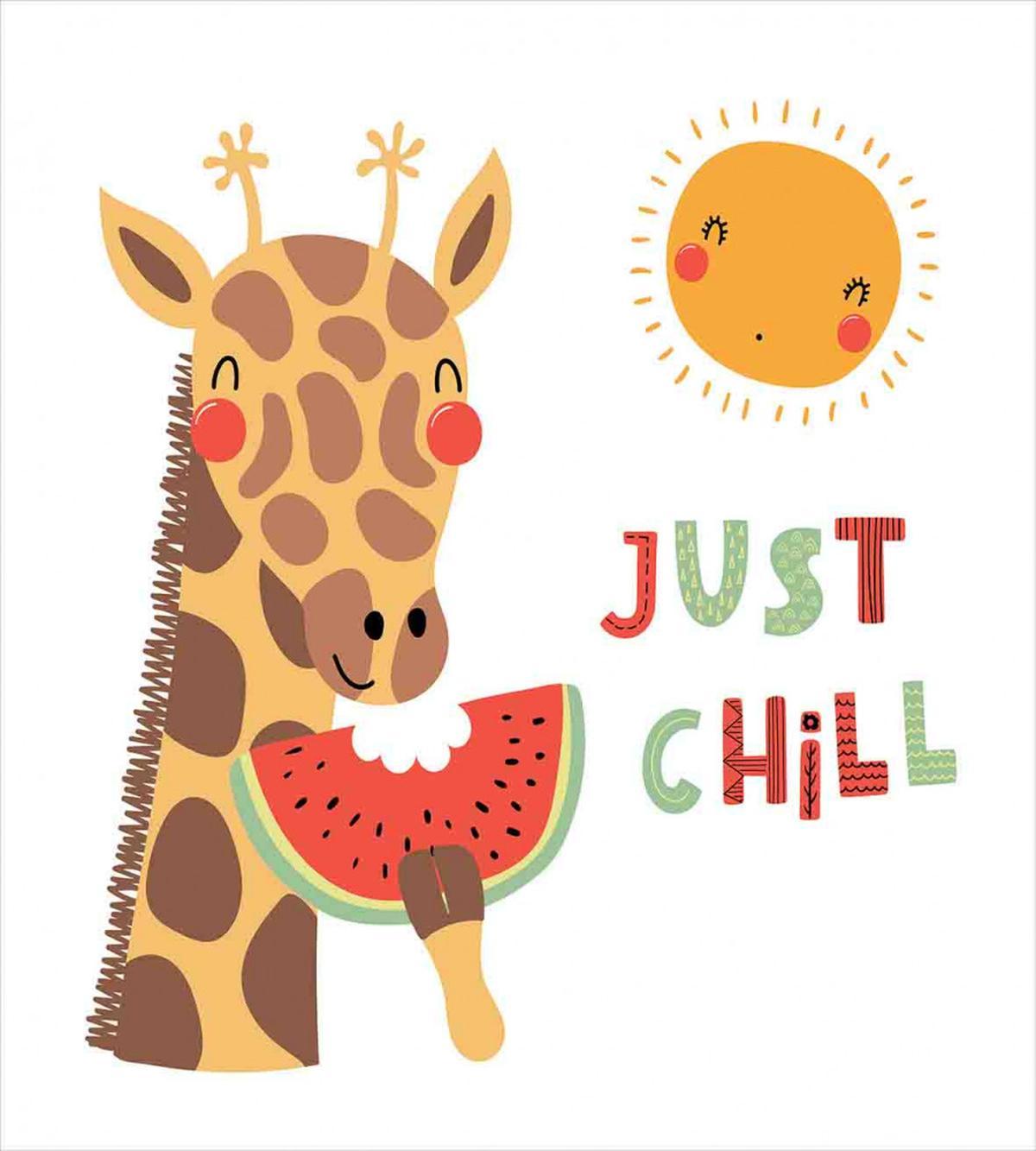 Watermelon Sun Chill Phrase — Pattern