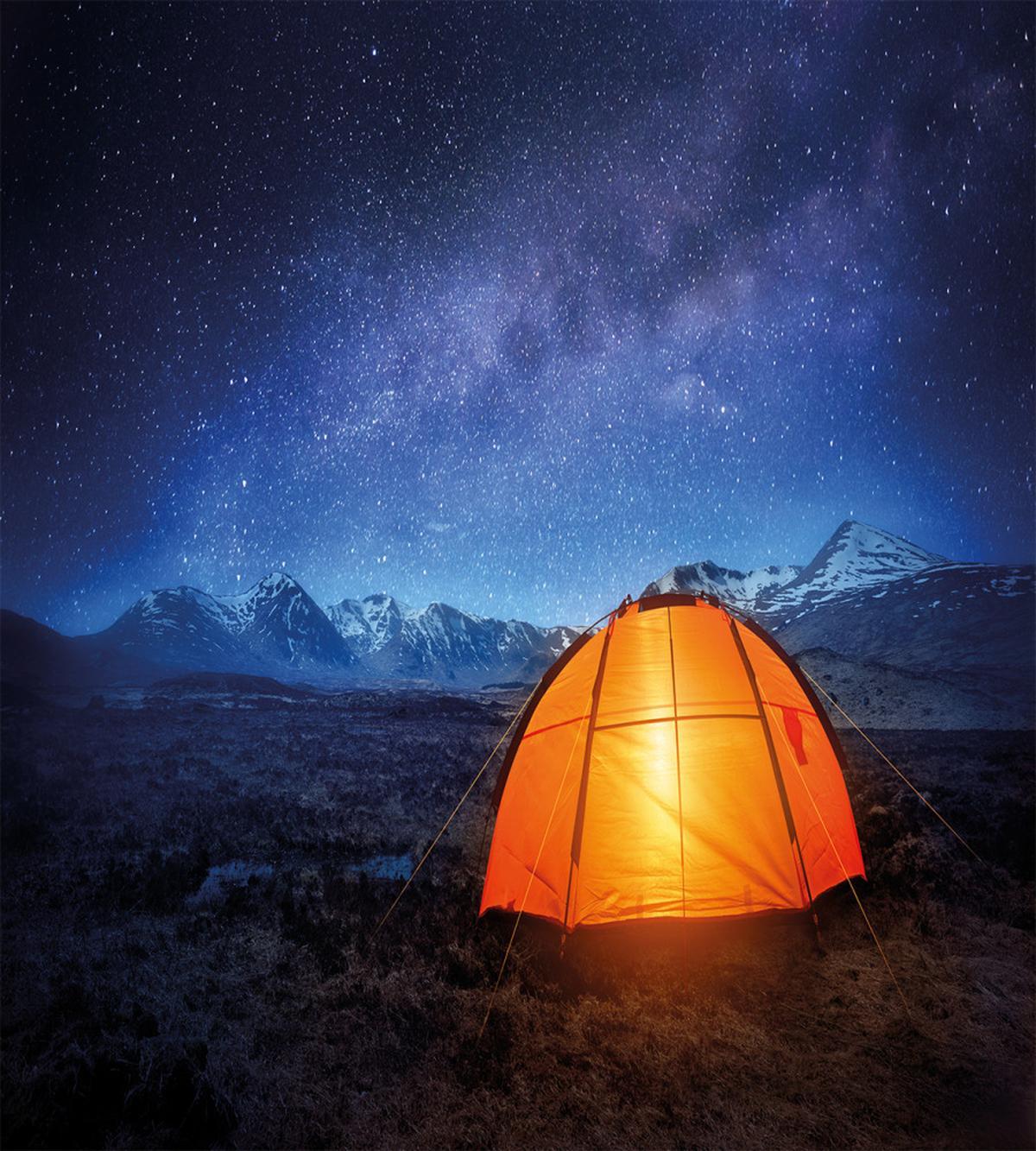 Camp Tent Holiday Journey — Pattern