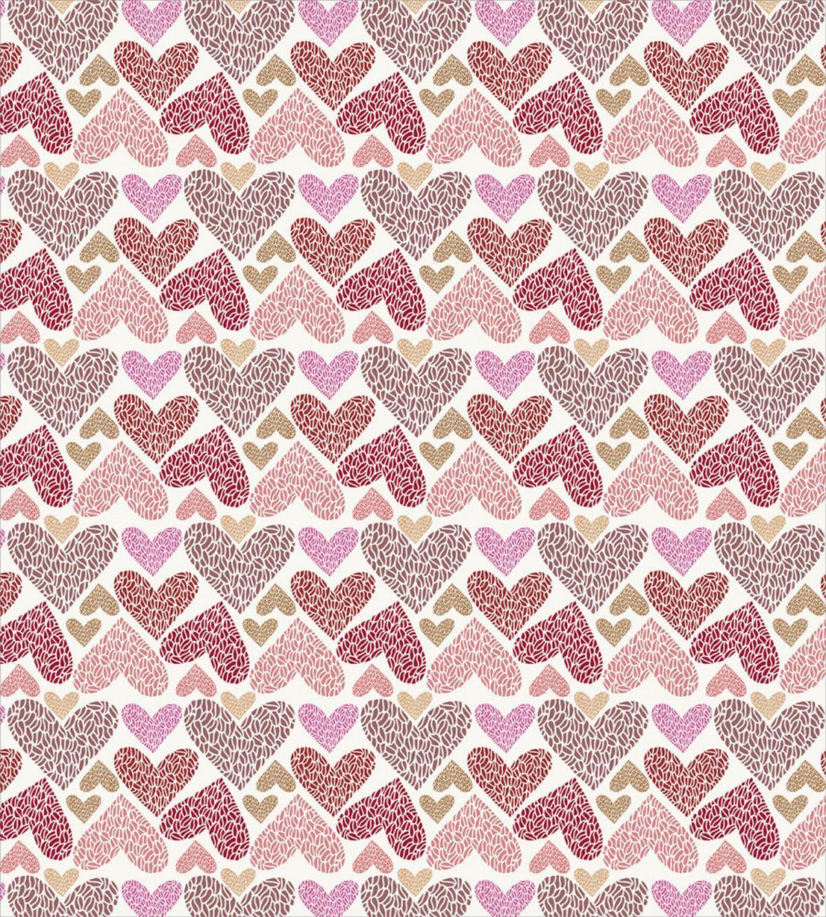 Random Heart Shapes — Pattern