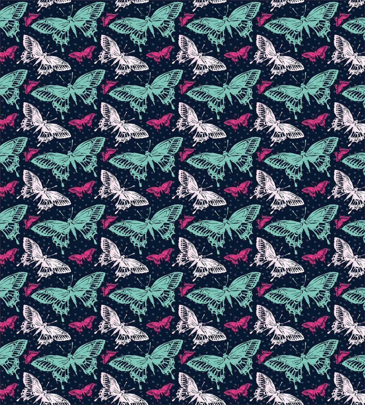 Vivid Butterfly Pattern — Pattern