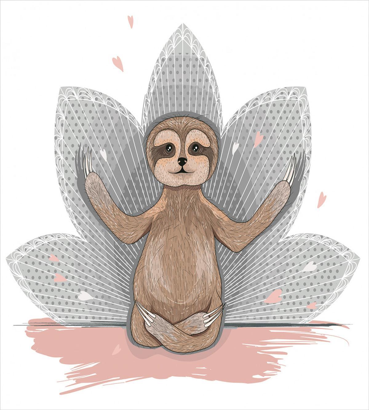 Little Sloth Meditation — Pattern