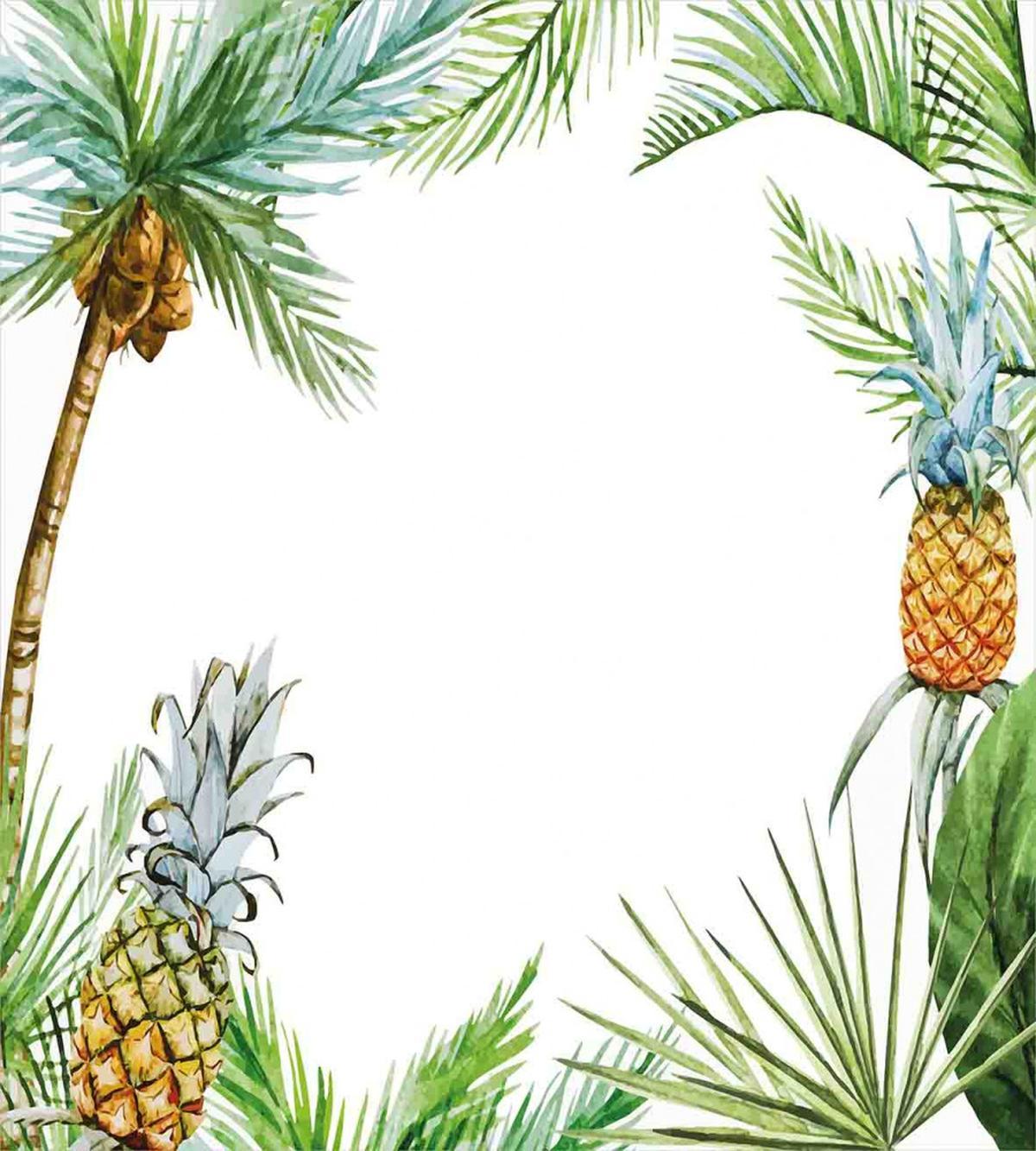Exotic Palm Trees — Pattern