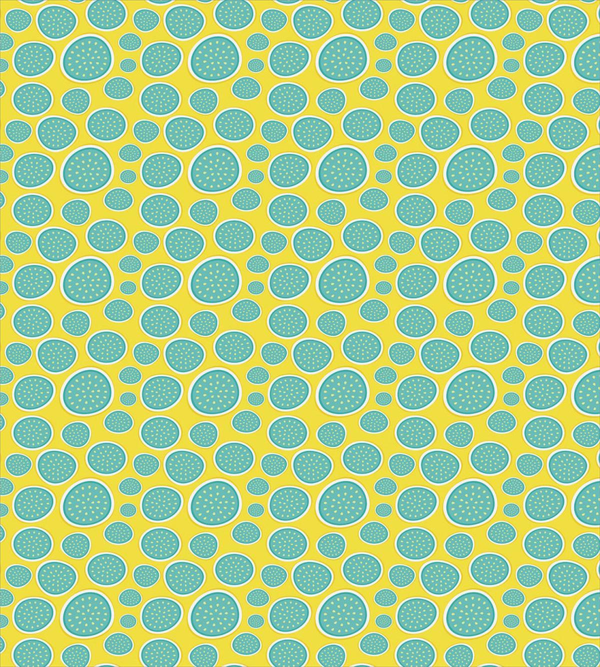 Abstract Halved Watermelons — Pattern