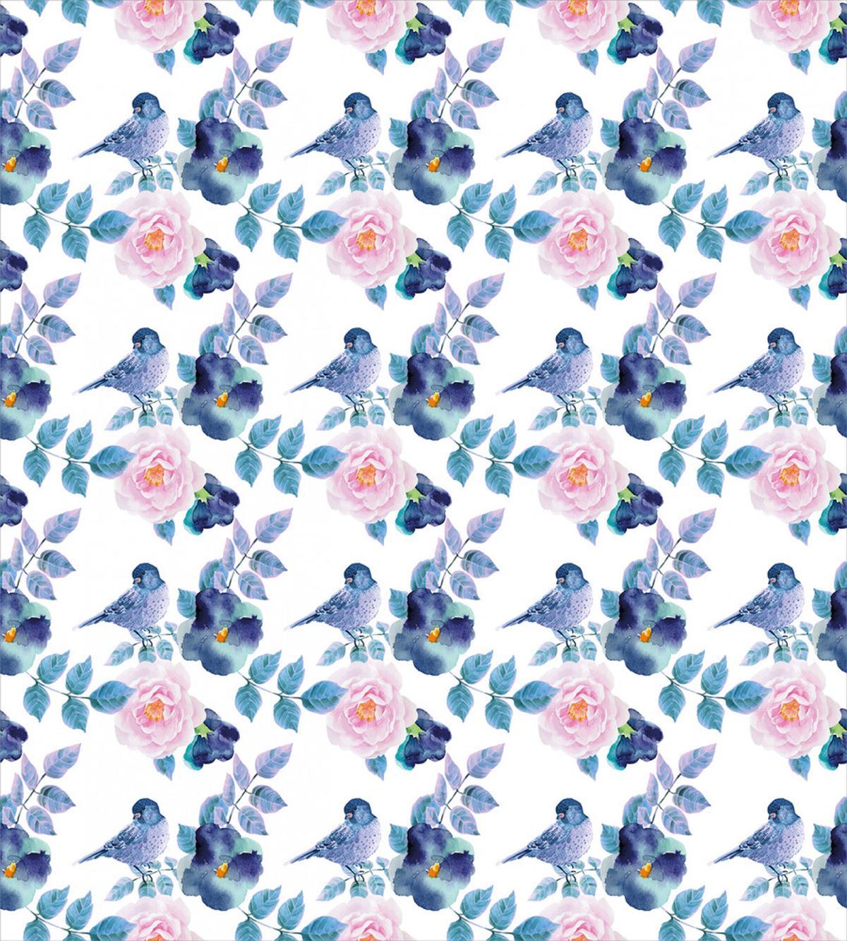 Spring Sparrow Birds — Pattern