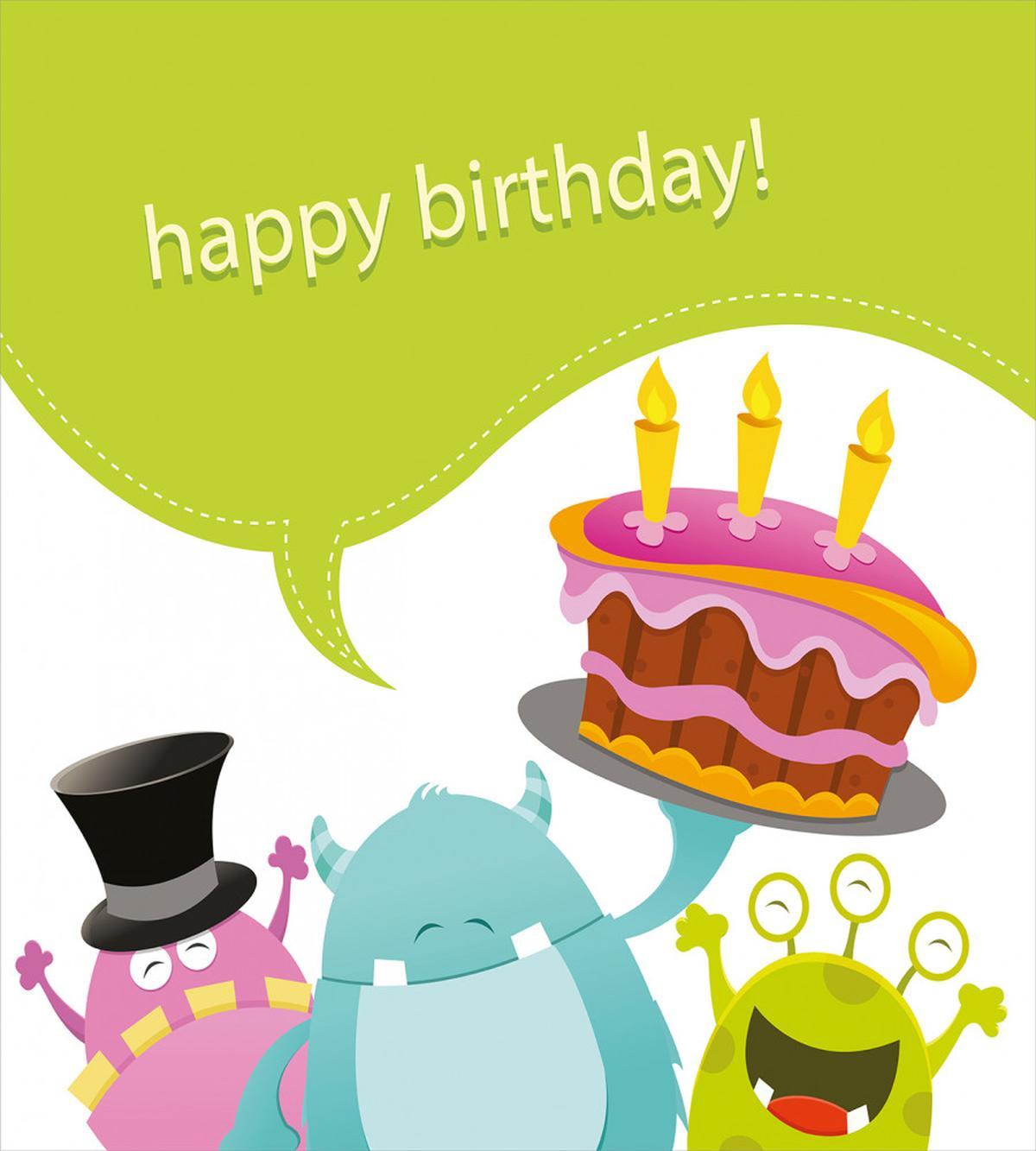 Monsters Birthday — Pattern
