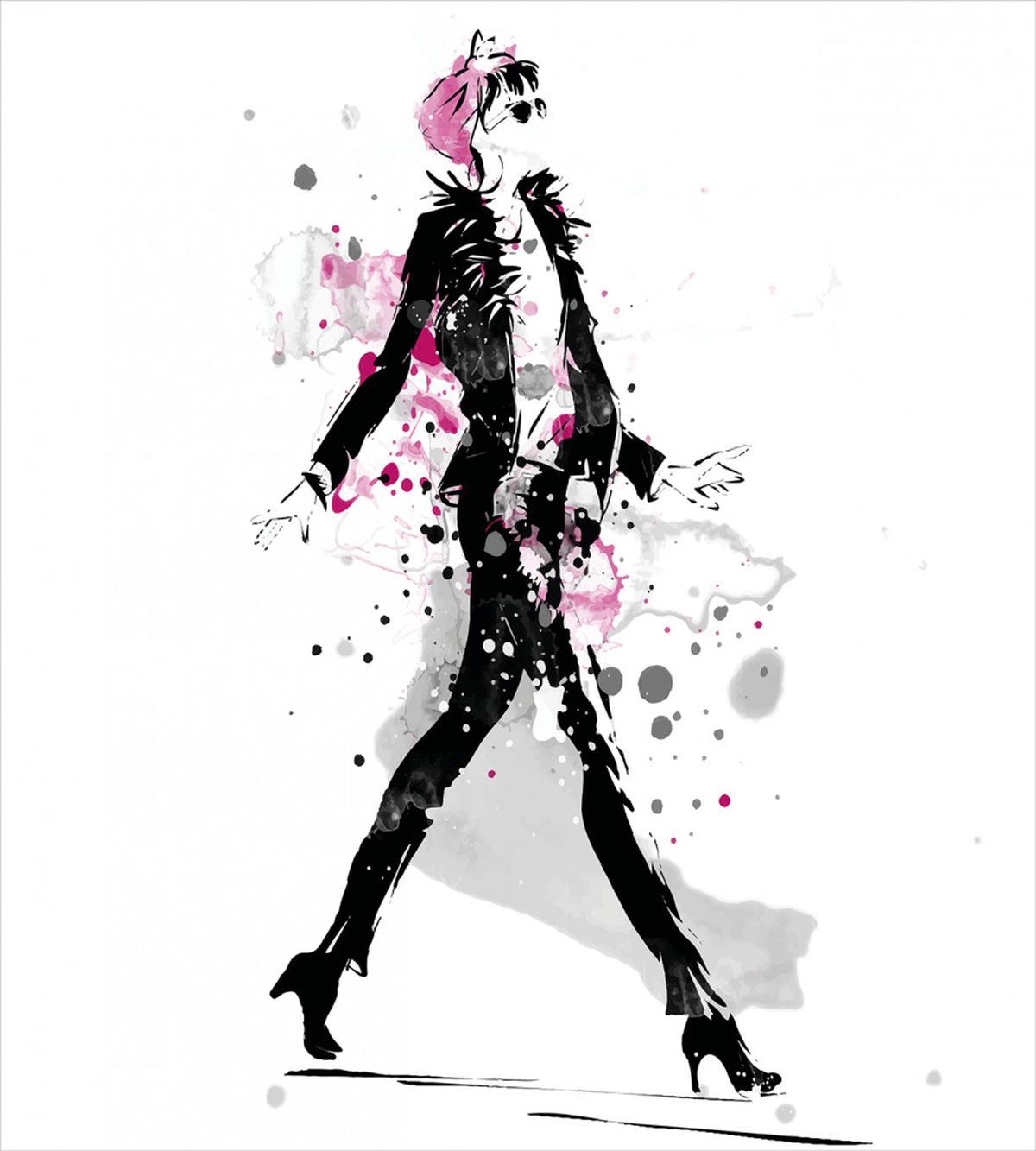 Woman Catwalk — Pattern