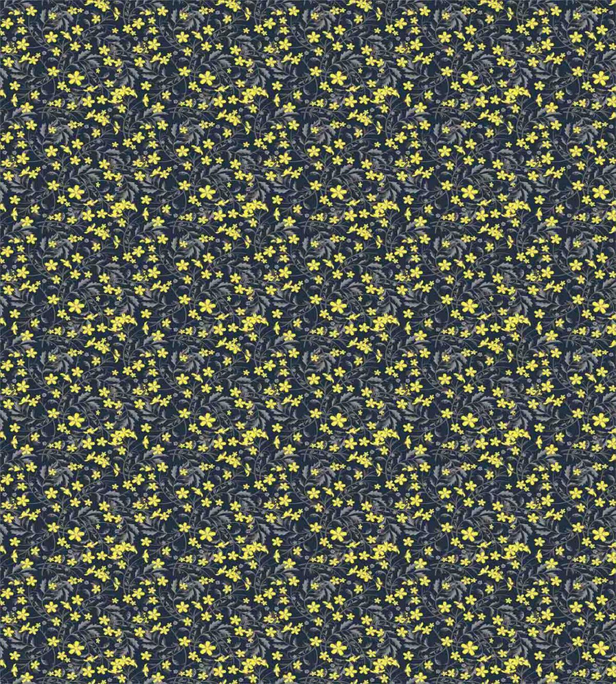 Botanical Petals and Foliage — Pattern
