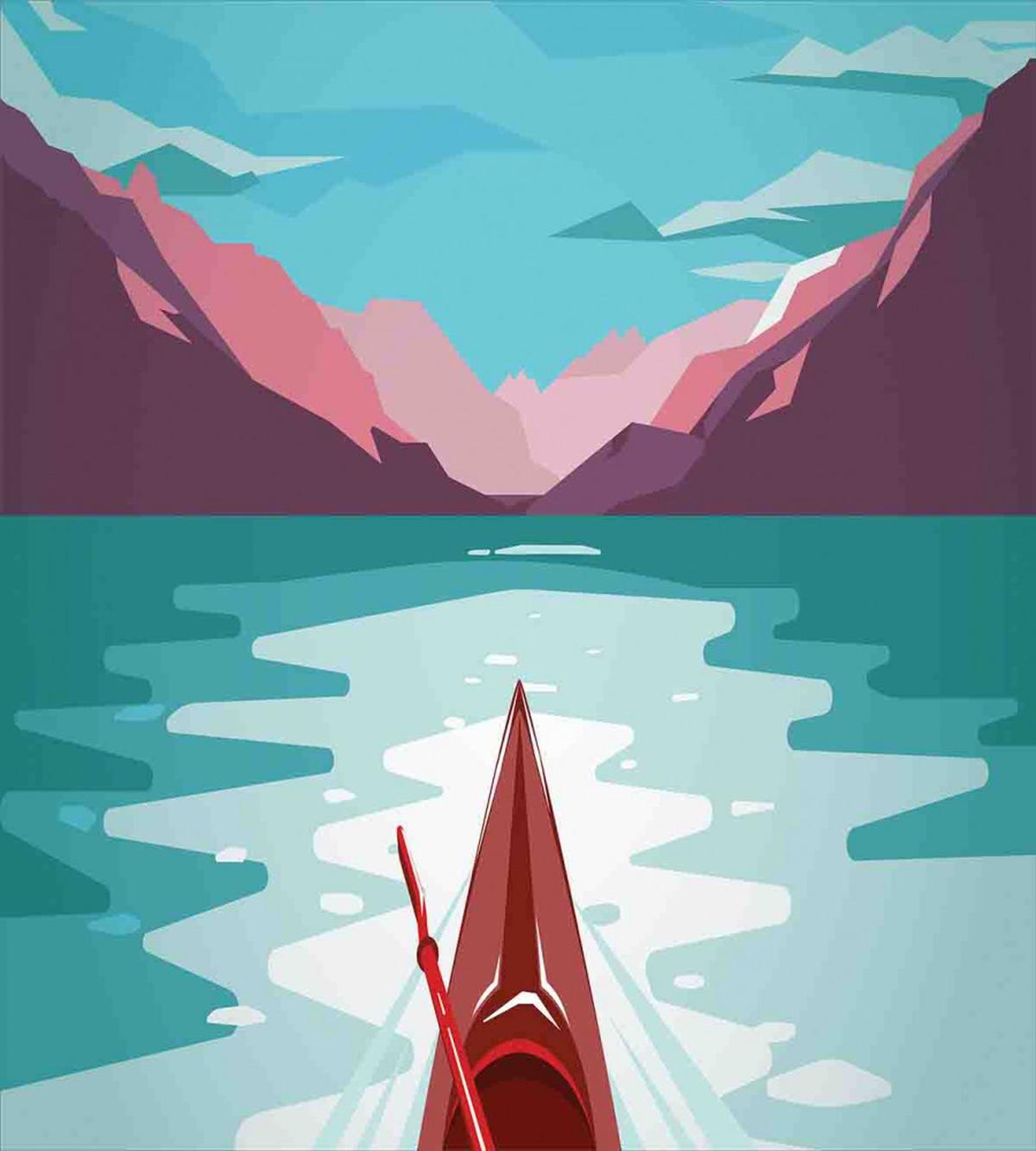 Kayak Adventure — Pattern