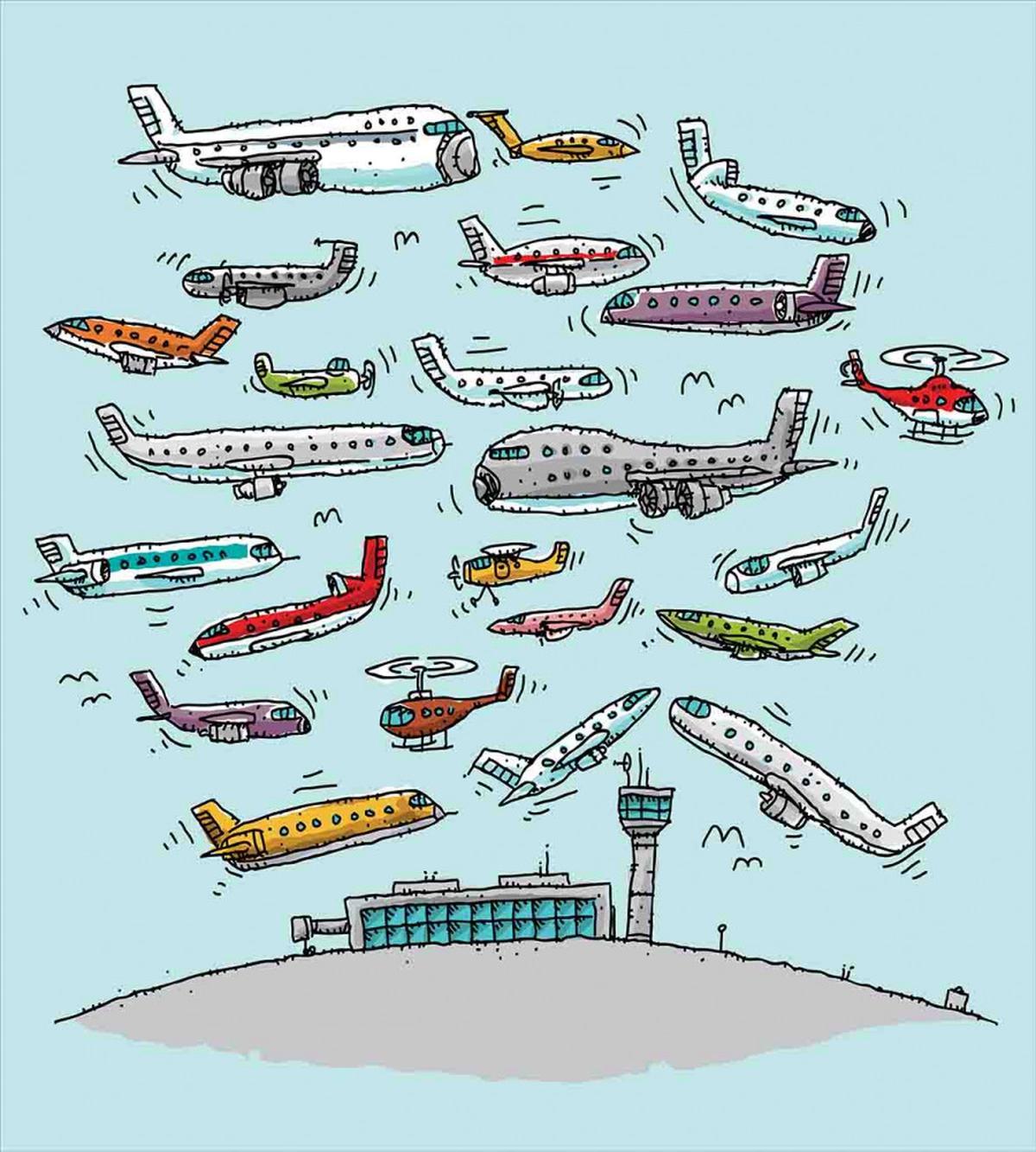 Airplanes Helicopters — Pattern