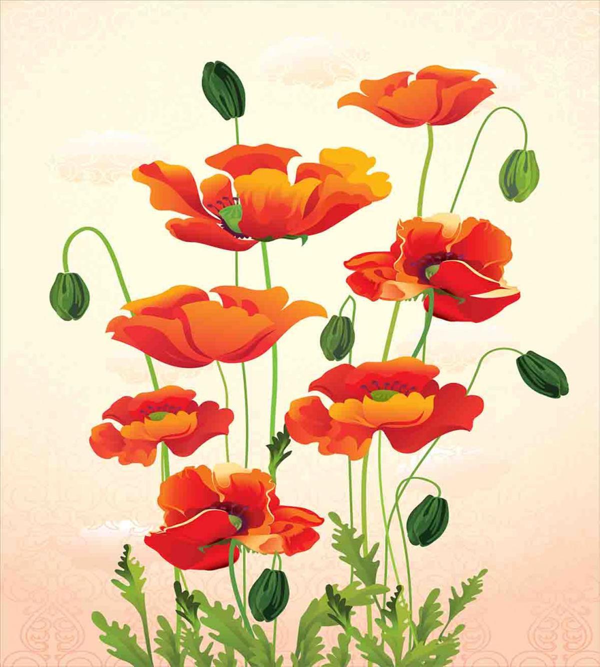 Flower Bouquet Arrangement — Pattern