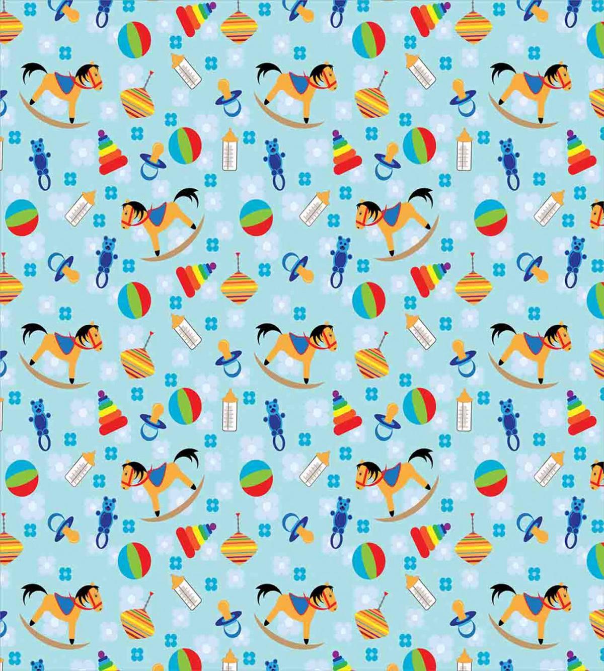 Colorful Cartoon Toys — Pattern