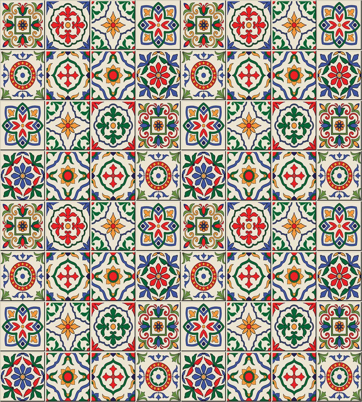 Ornamental Abstract Leaf — Pattern