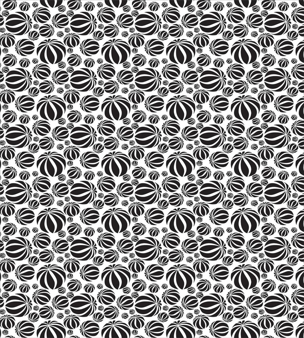 Monochrome Circles — Pattern