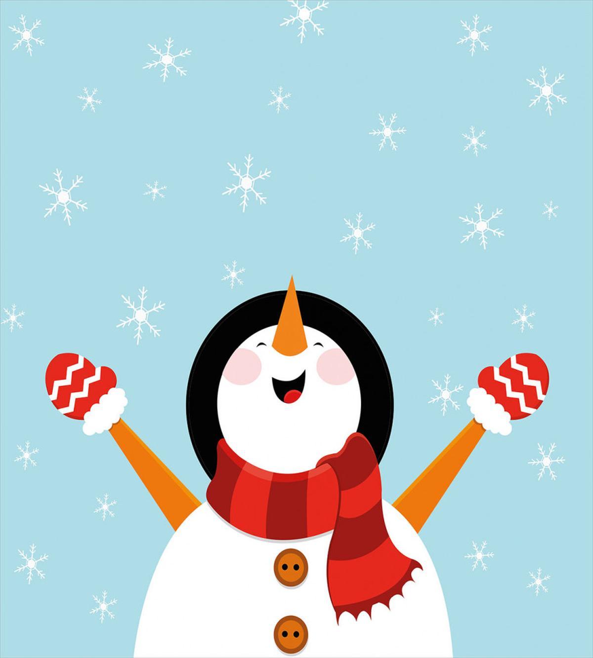 Santa Snowflakes Joy — Pattern