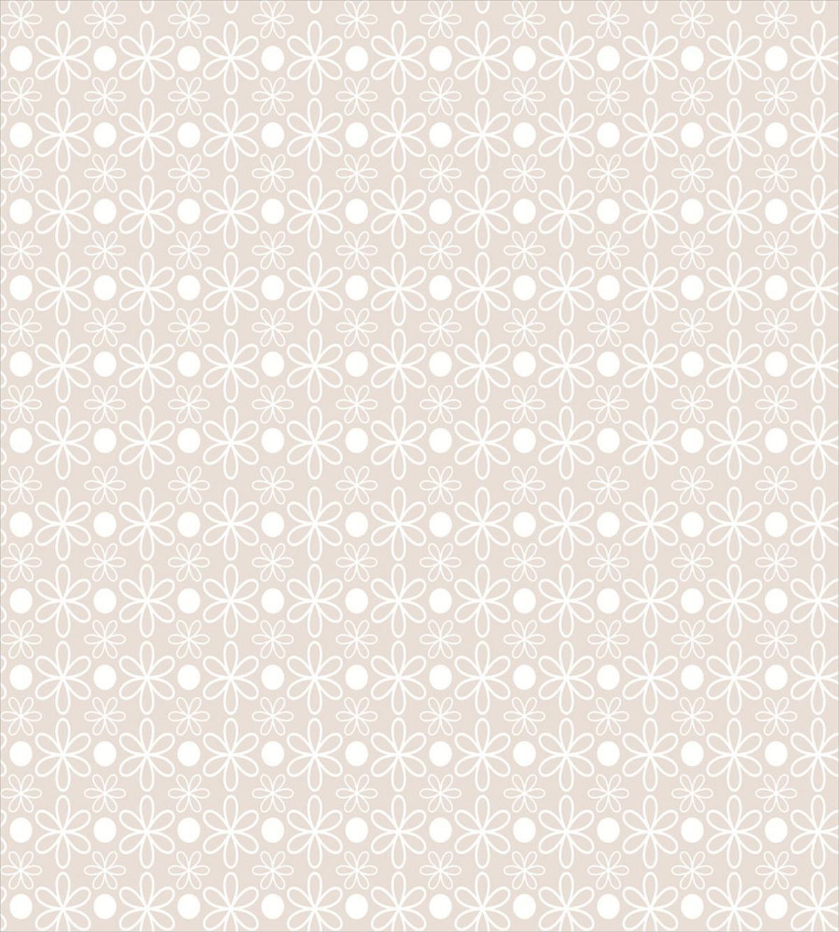Pastel Flowers and Dots — Pattern