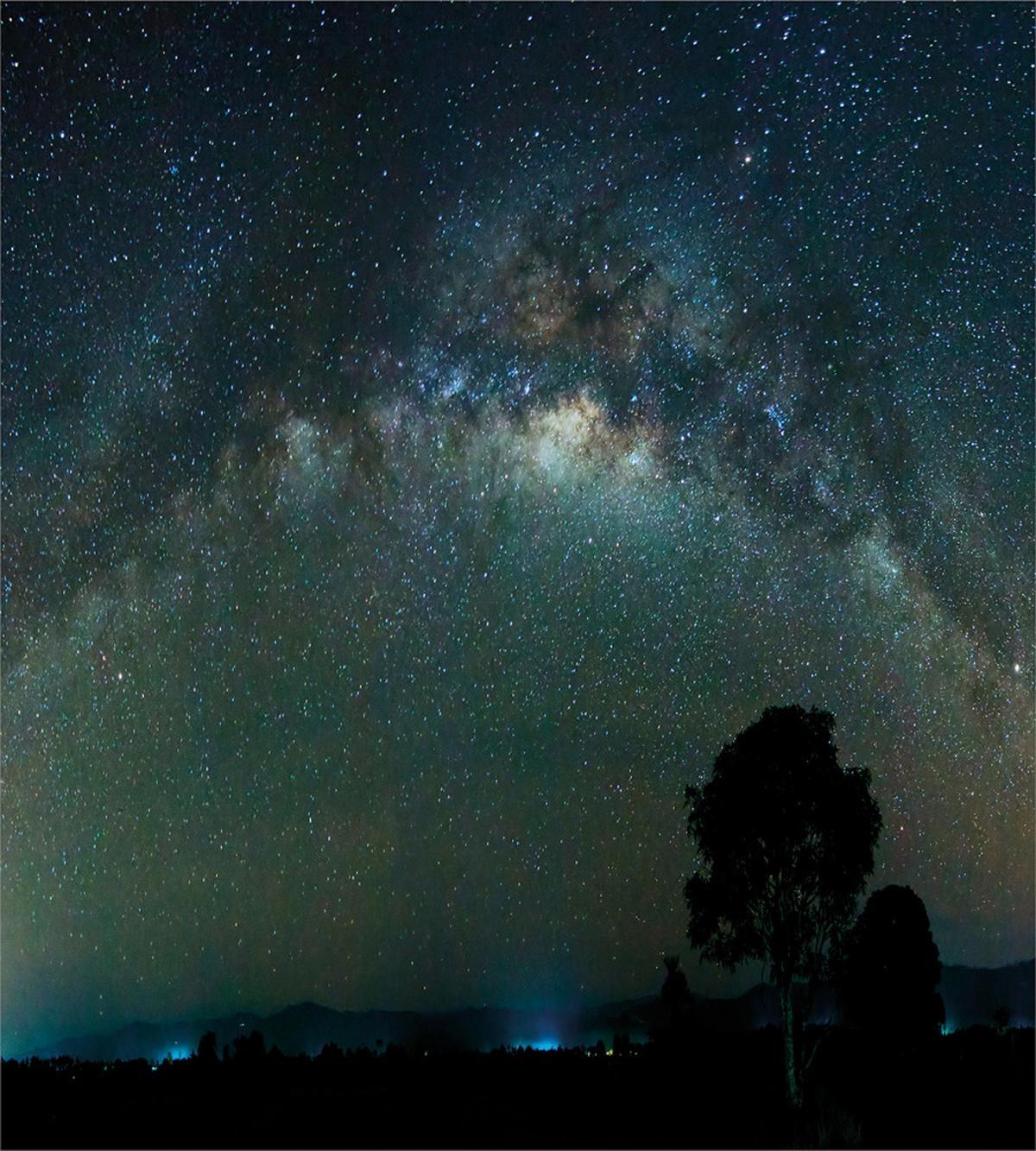 Milky Way Photo from Asia — Pattern
