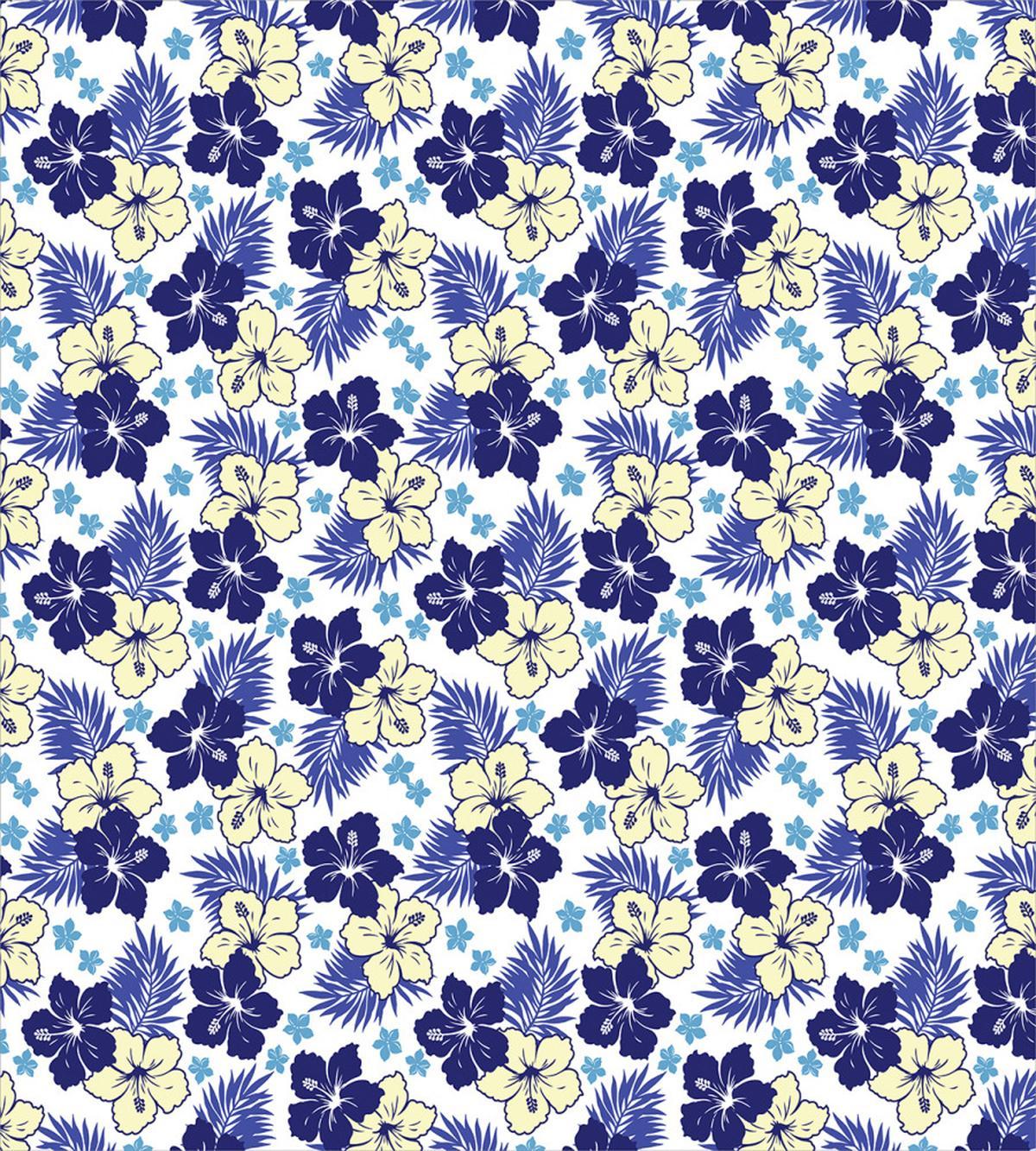 Hibiscus Bloom Nature — Pattern