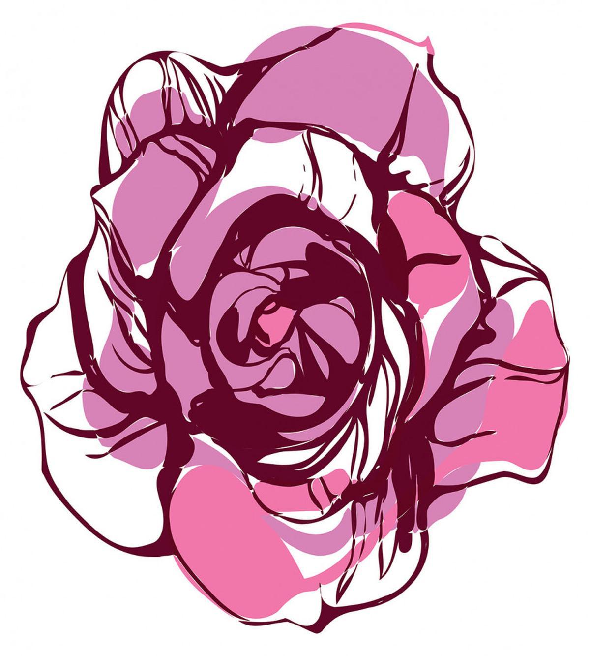 Rose Petal — Pattern