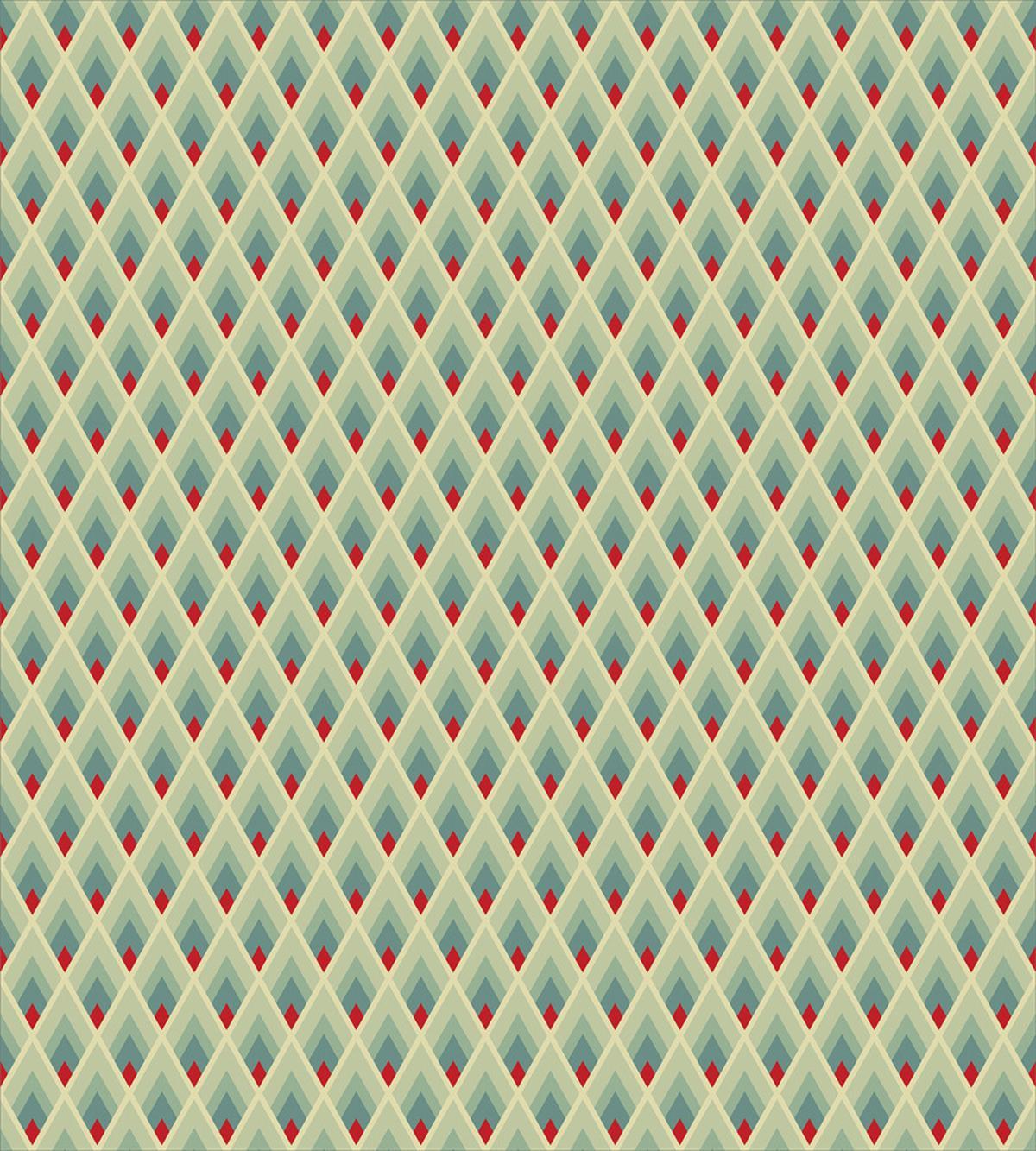 Mountain Shape Art — Pattern