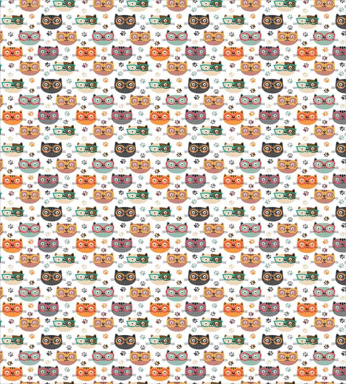 Kitties with Eyeglasses — Pattern