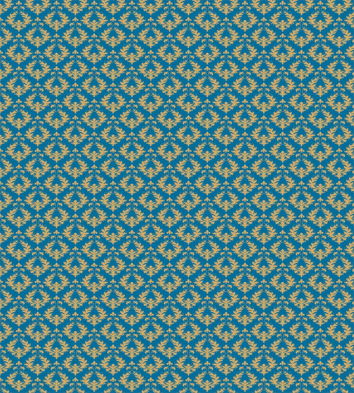 Floral Curlicues Vintage — Pattern