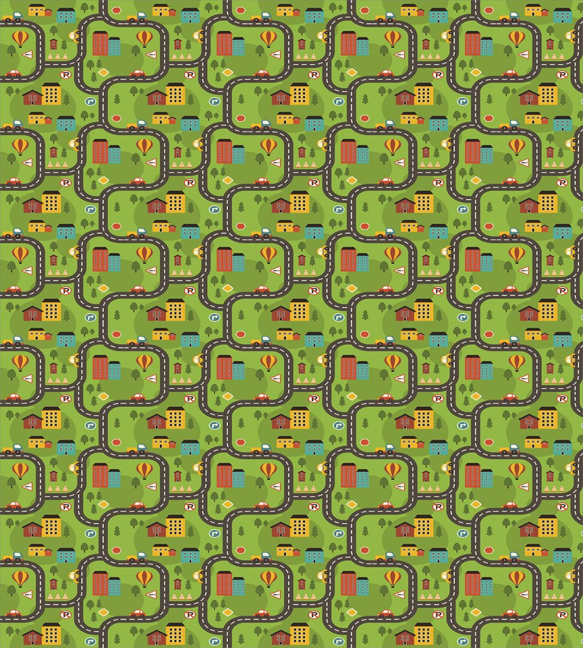 Cartoon Road — Pattern