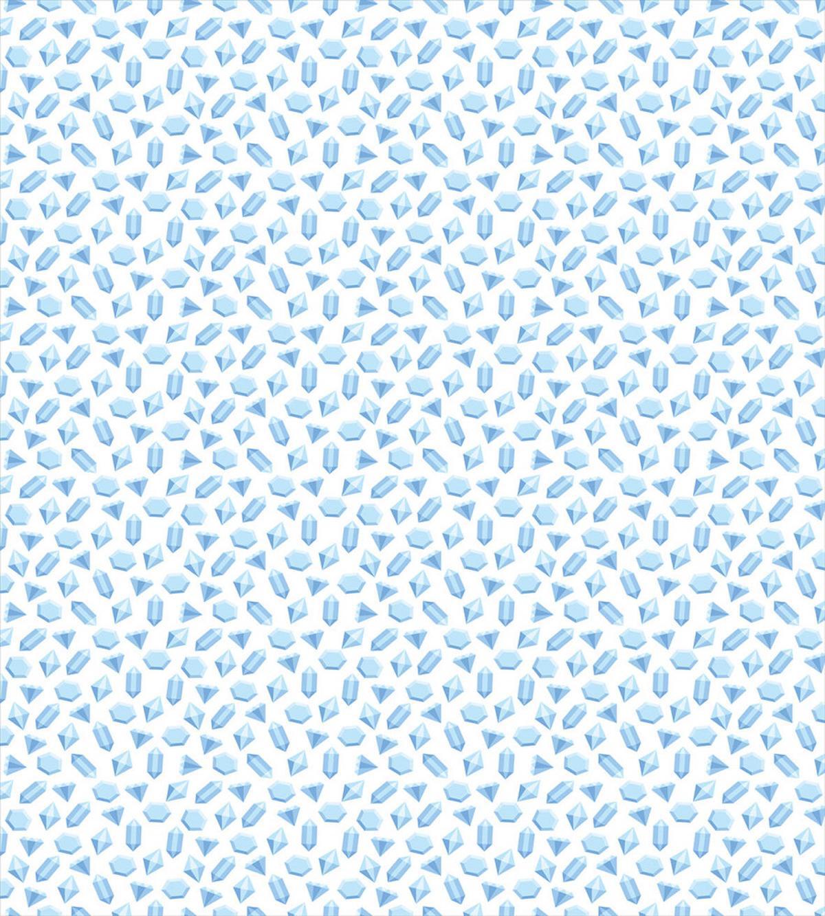 Gemstones Monochrome Design — Pattern
