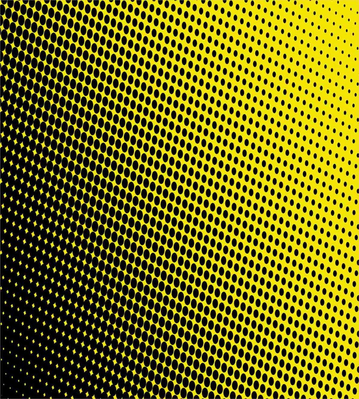 Yellow Themed with Dots — Pattern