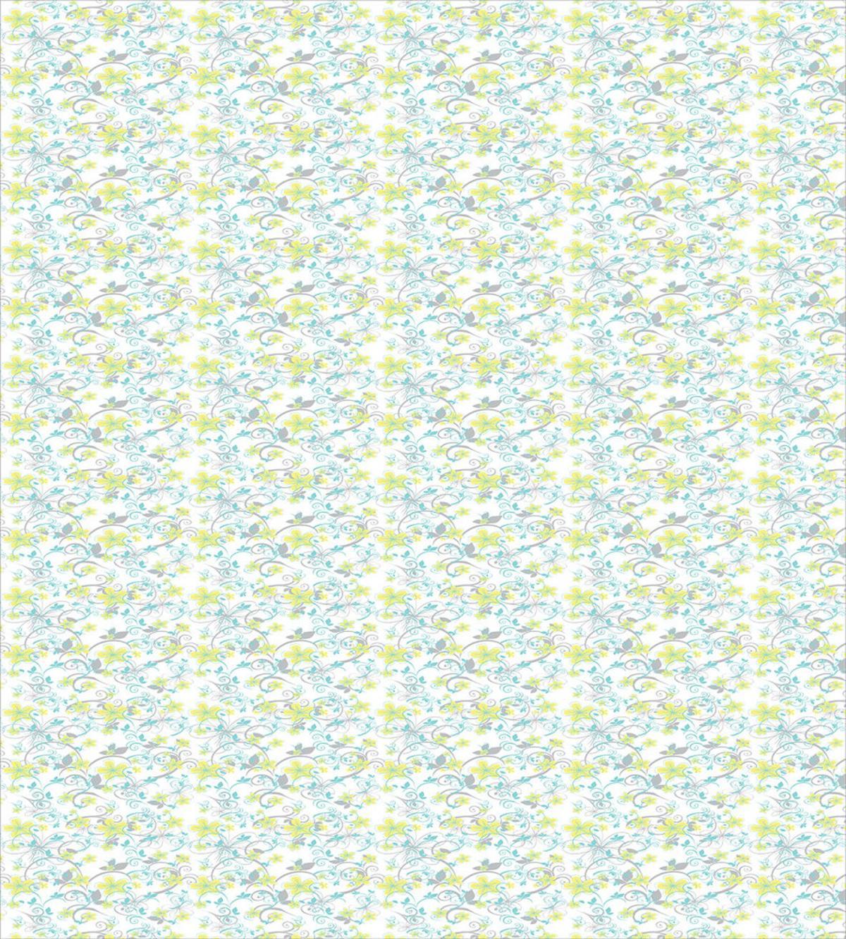 Ivy Branch and Flowers — Pattern