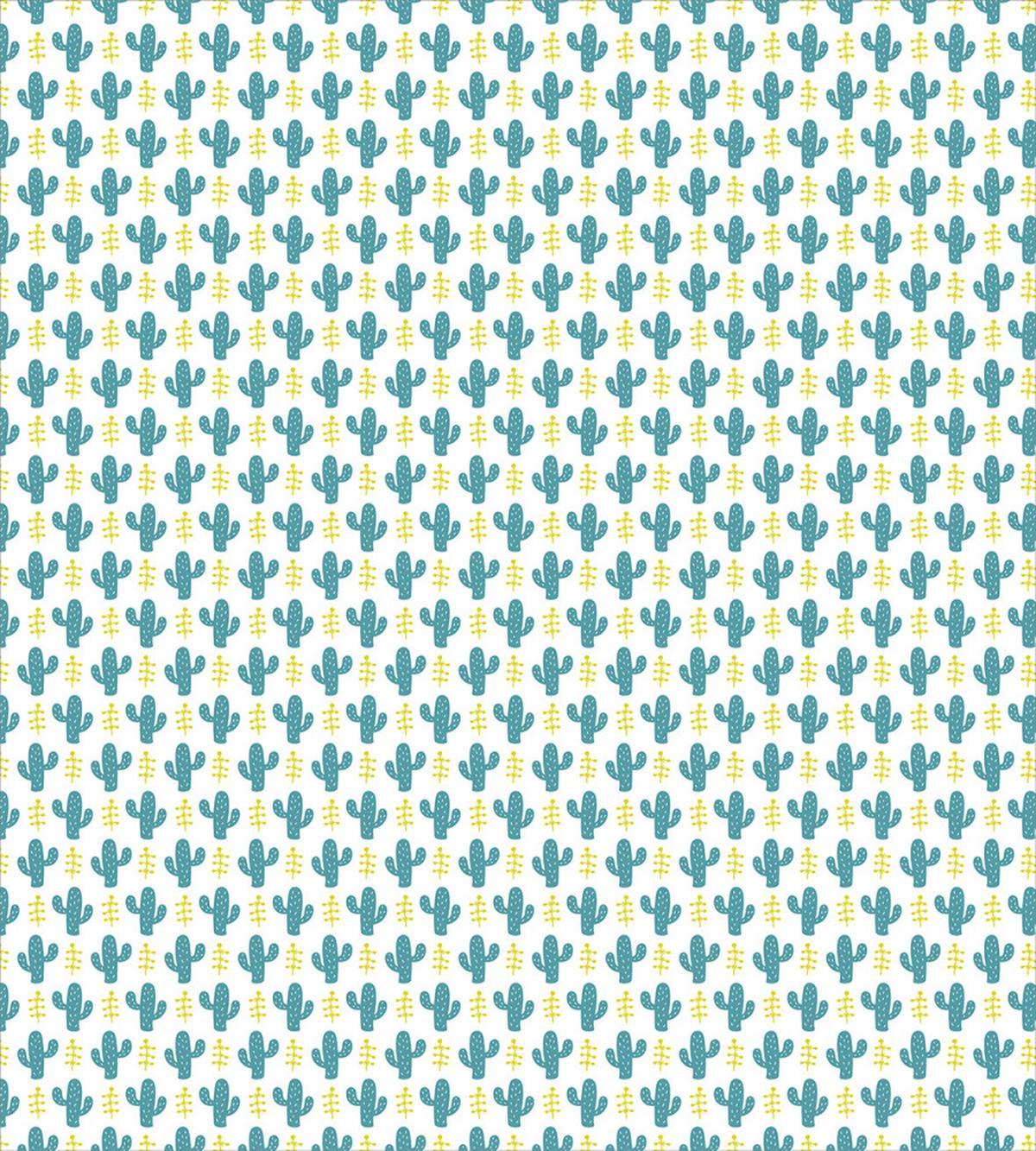 Simplistic Exotic Cacti Leaf — Pattern