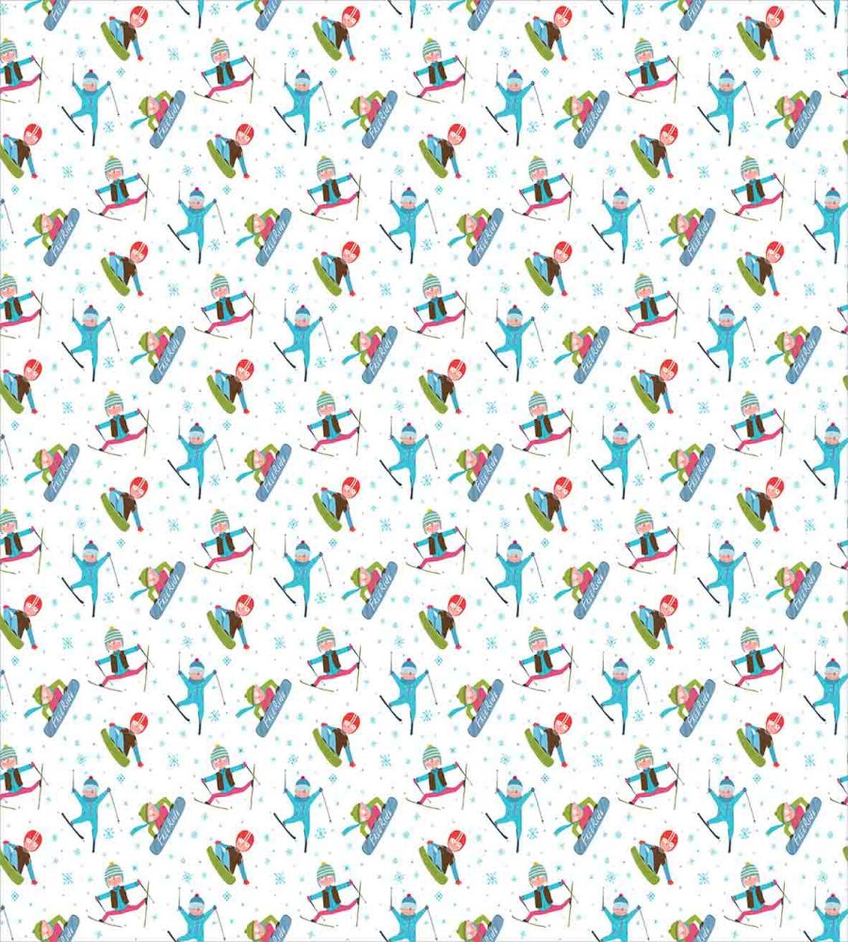 Snowboard and Ski Sport — Pattern