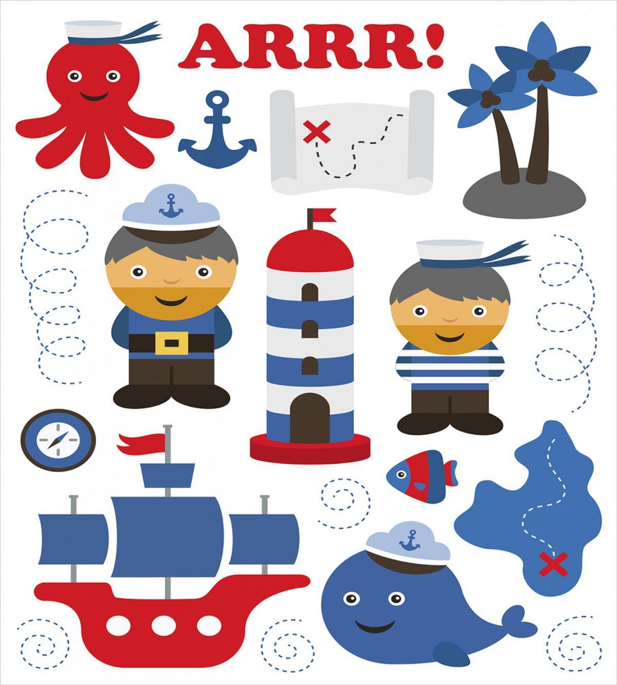 Sea Themed Objects — Pattern
