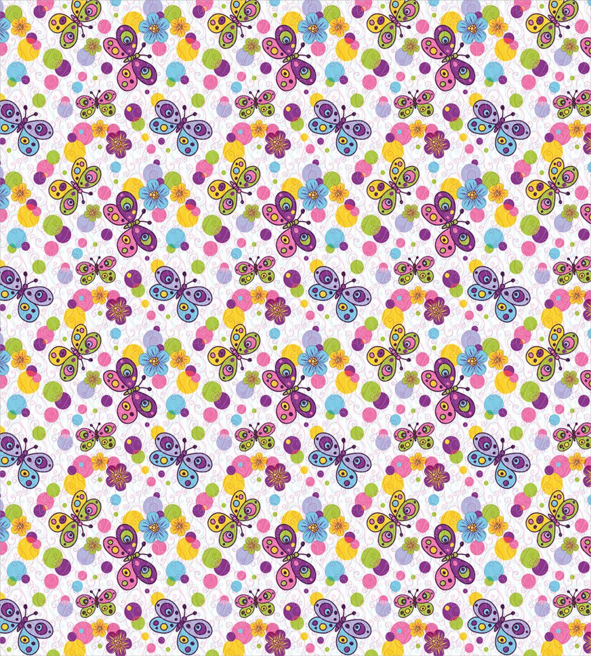Vibrant Flora Dots — Pattern