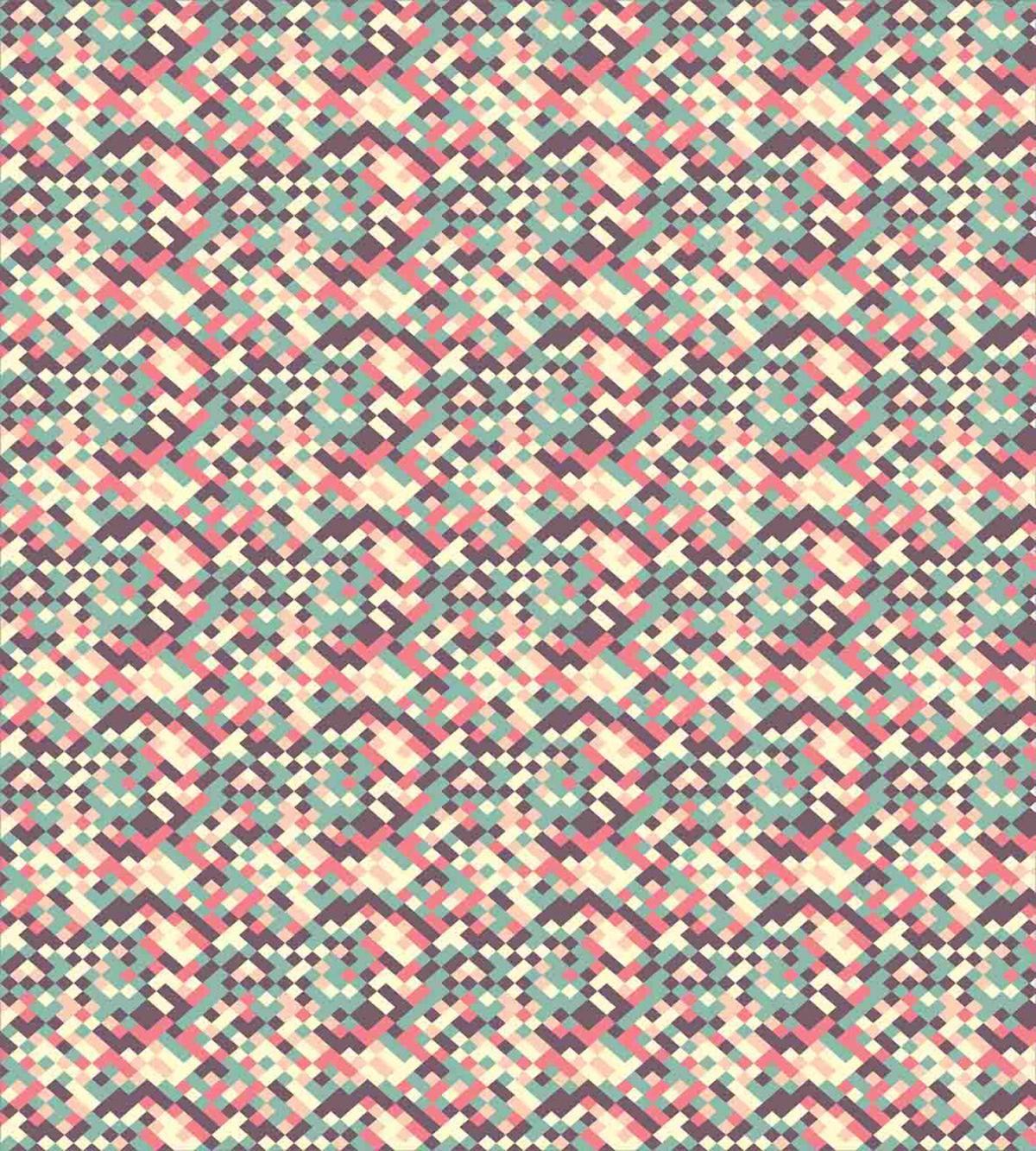 Mosaic Squares Design — Pattern