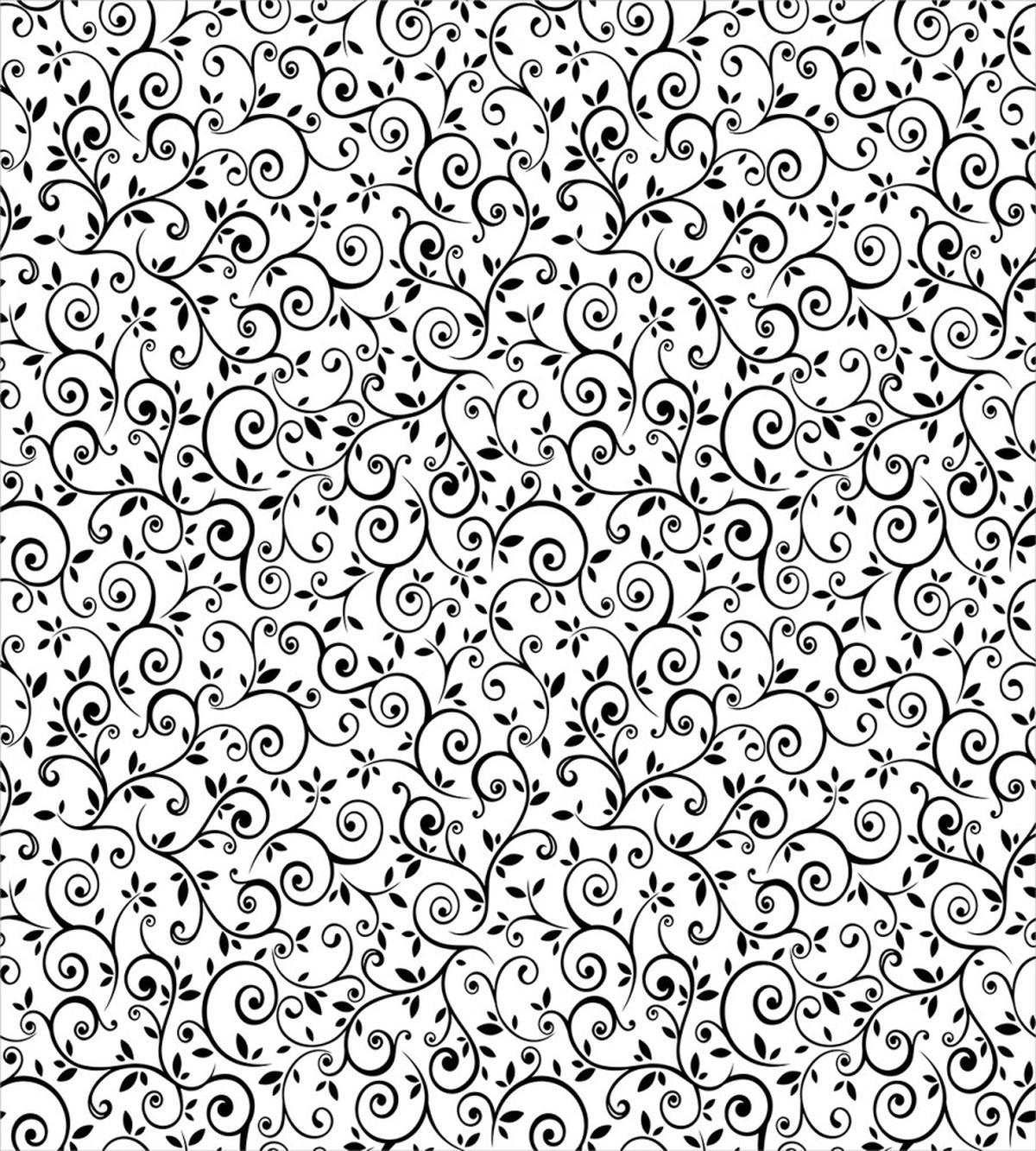Branches with Leaves — Pattern