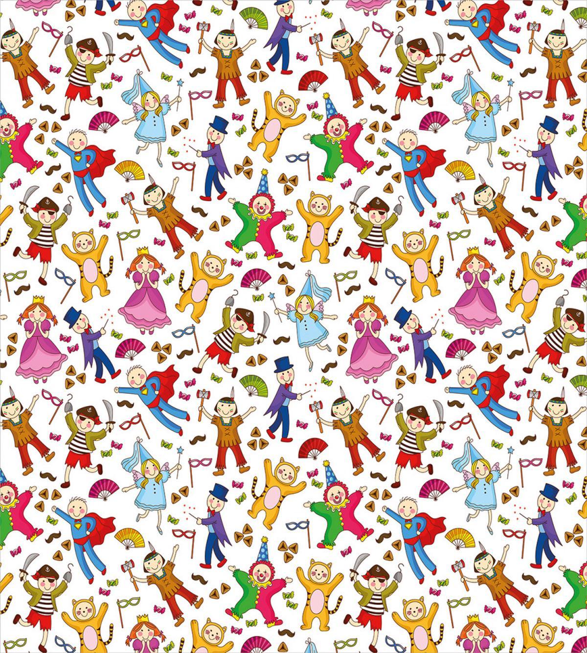 Costume Wearing Child — Pattern