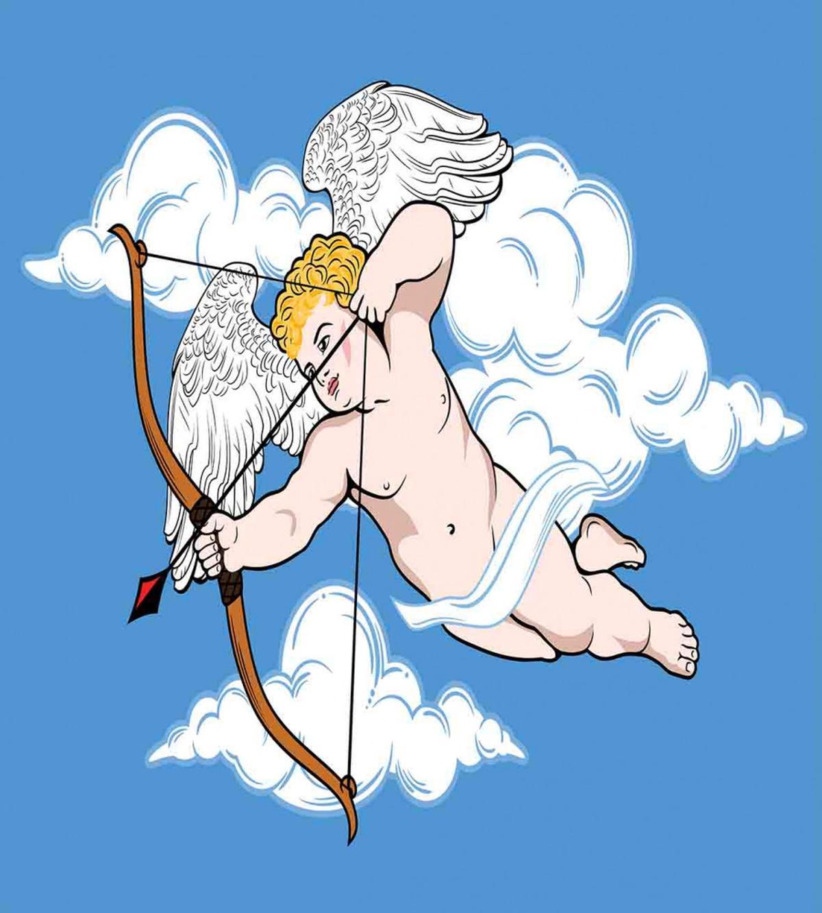 Little Cupid with Arrow — Pattern