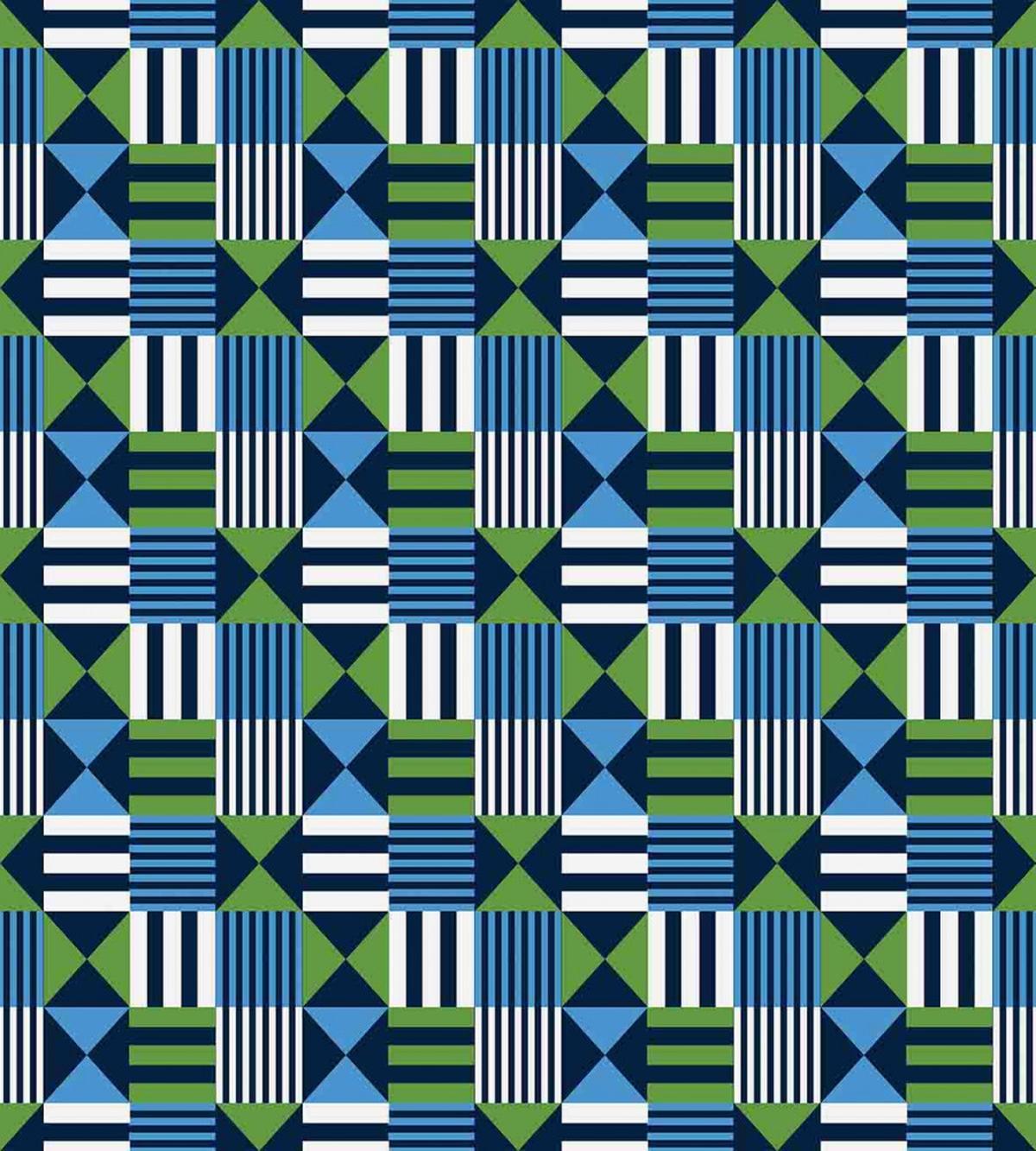 Mosaic Checks Pattern — Pattern