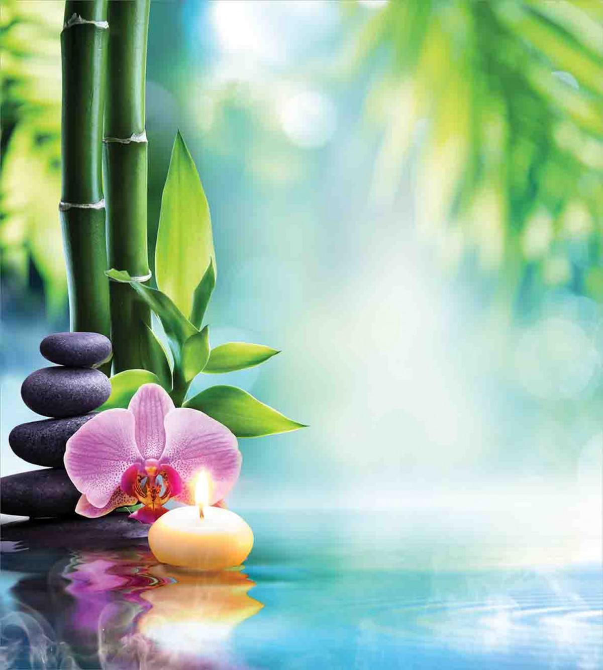 Candle Bamboo Tranquility — Pattern